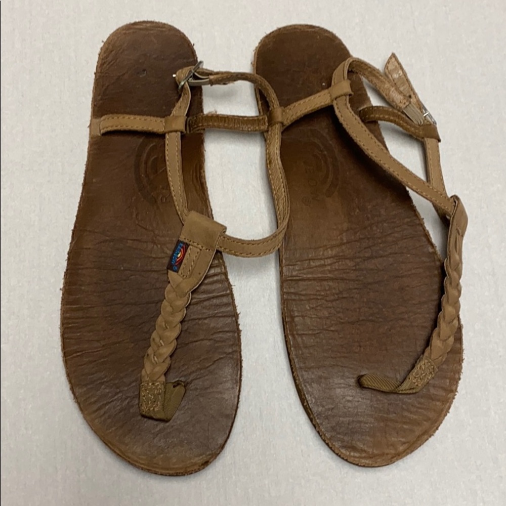 Braided Rainbow sandals